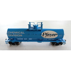 * Vagão Tanque Pfizer #12512 NOVO SEM CAIXA