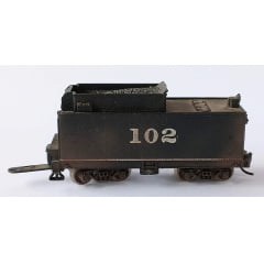Atlas - Tender de Locomotiva vapor Sem Decoração  #102 Com Engate Kadee USADO