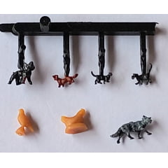 Conjunto de Amimais Diversos 'N' 1:160 USADOS