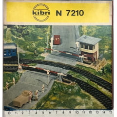 Kibri 7210 - Kit de Passagem de Nível em Curva