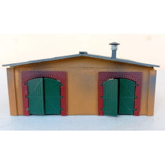 Kit Montado Garagem de Locomotivas USADO