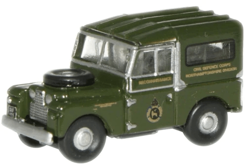 Land Rover Series I, 88 Canvas, Civil Defence Corps "N" 1:160