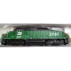 *Locomotiva, Diesel, EMD GP20 - Burlington Northern - # 2064 - C/ DCC e engate Kadee