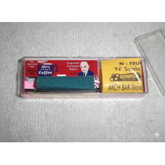  Roundhouse  - Vagão Refrigerador  antigo escala N 8908 Ike's Coffee 36'