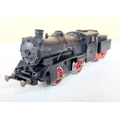 Fleischmann  1000 - Locomotiva a vapor  0-4-0 #1954 Alemanha Ocidental (RARIDADE)