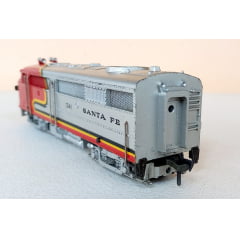 Fleischmann 1341/2S - Locomotiva FA 2 Santa Fé #1341 - (CARROCERIA DE METAL ANOS 60) PEÇA DE COLECIONADOR
