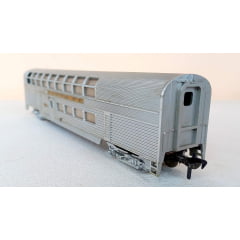 Fleischmann 1440/1441 - Carro de Passageiro de dois andares da ''Santa Fe'' (ANOS 60) ITEM DE COLEÇÃO