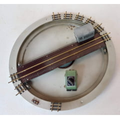 FLEISCHMANN 1780 HO- Rotunda Giratória Automática - (DIAMETRO DE 350MM) SEMI NOVA ANOS 60 FLEISCHMANN 1780 HO- Rotunda Giratória Automática - (DIAMETRO DE 350MM) SEMI NOVA ANOS 60