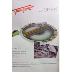 FLEISCHMANN 1780 HO- Rotunda Giratória Automática - (DIAMETRO DE 350MM) SEMI NOVA ANOS 60