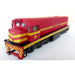 Frateschi 3005 - locomotiva U20C R.F.F.S.A Fase I #1216 - CHASSI DE METAL Frateschi 3005 - locomotiva U20C R.F.F.S.A Fase I #1216 - CHASSI DE METAL
