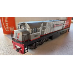 * Frateschi 3034 Locomotiva U20C Ferroban #3842 - Modelo fora de Linha na caixa
