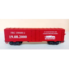FRC 190800-2 Vagão Comemorativo do IV encontro de Ferreomodelismo ano 2000 FRC 190800-2 Vagão Comemorativo do IV encontro de Ferreomodelismo ano 2000