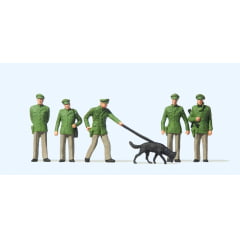 Preiser 14008 - Policiais HO Preiser 14008 - Policiais HO