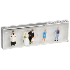 Preiser 10058 - Participantes de Casamento católico 6 peças HO