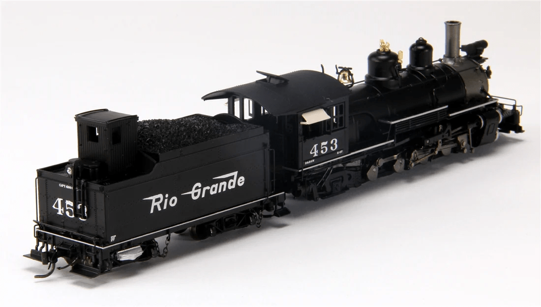 Blackstone Models 310102S HOn3 DRGW K-27 Locomotiva a vapor com DCC e som #453 ( SEM CAIXA ORIGINAL)