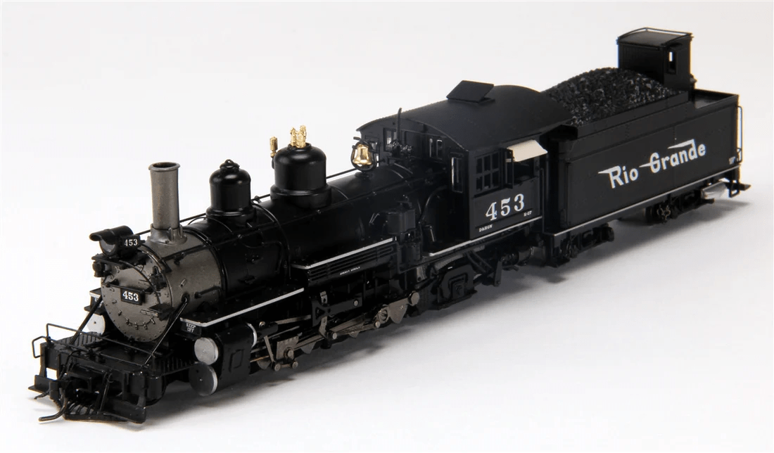 Blackstone Models 310102S HOn3 DRGW K-27 Locomotiva a vapor com DCC e som #453 ( SEM CAIXA ORIGINAL)