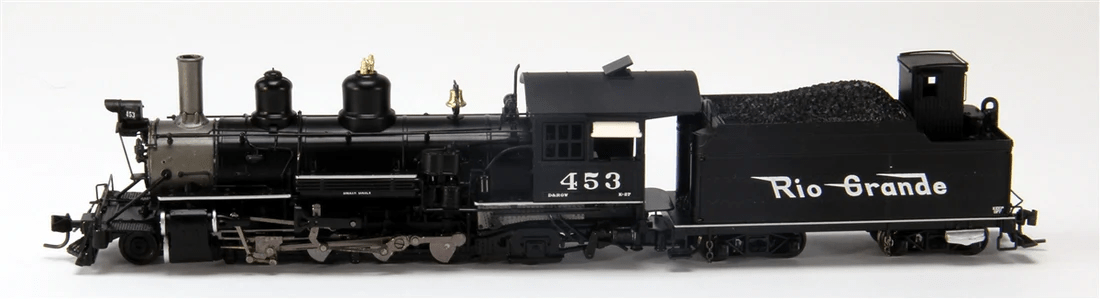 Blackstone Models 310102S HOn3 DRGW K-27 Locomotiva a vapor com DCC e som #453 ( SEM CAIXA ORIGINAL)