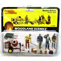 WoodlandScenics A2753 - Trabalhadores da Construção Civil