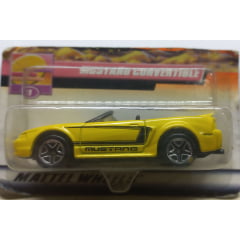 Matchbox Mustang Amarelo Conversível #3 1999 Open Road