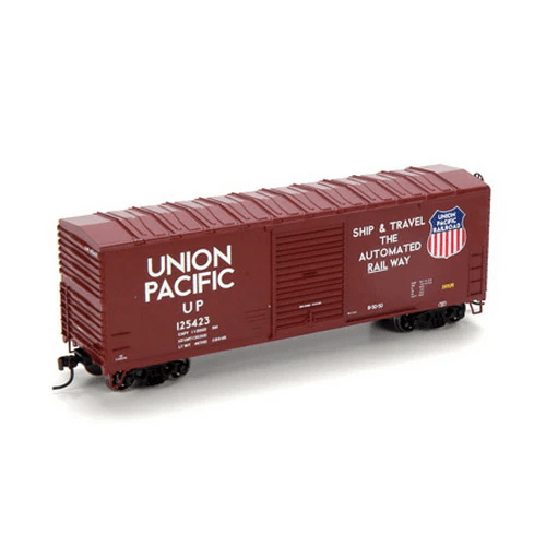 Athearn 73410 HO Vagão de carga moderno  Union Pacific 40' # 125423 (SEM EMBALAGEM ILUSTRATIVA)