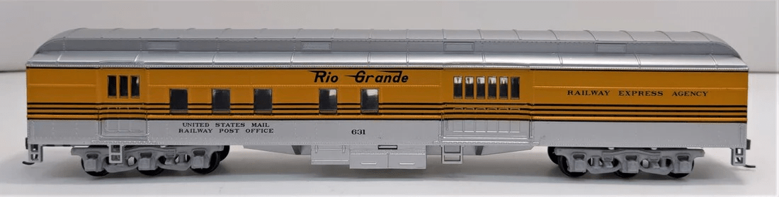 Athearn 7841 HO D&RGW Heavyweight Passageiro RPO #631