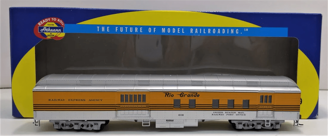 Athearn 7841 HO D&RGW Heavyweight Passageiro RPO #631