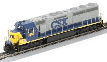 Athearn Genesis G67158 - Locomotiva  CSX SD45-2 com DCC e som #8889 - (SEM EMBALAGEM ILUSTRATIVA)