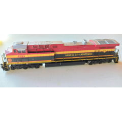 * Athern - Locomotiva AC 4400 Kansas City Southern - COM CAIXA