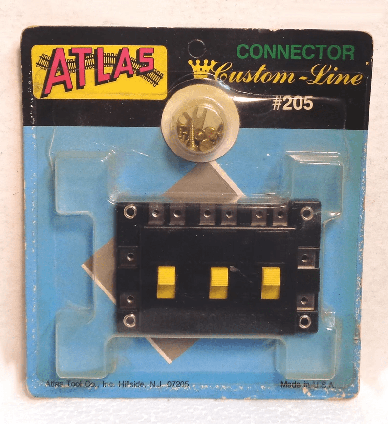 Atlas #205 - Conector de linha personalizado Atlas HO 