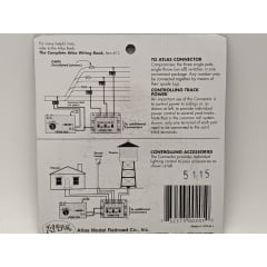 Atlas #205 - Conector de linha personalizado Atlas HO 