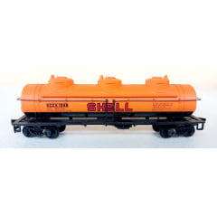 Bachmann  43-1001 Vagão tanque  3 Domos Shell Oil Company # 1245
