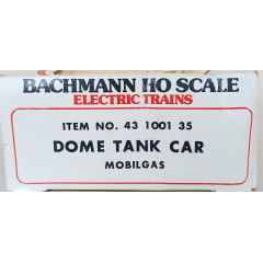 Bachmann 43 1001 35 vagão Tanque 3 Dome Mobil #110