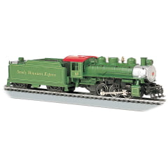 Bachmann  - Locomotiva Industries treina Usra 0-6-0 com  vapor de Fumaça Smoky Mountain #97 HO