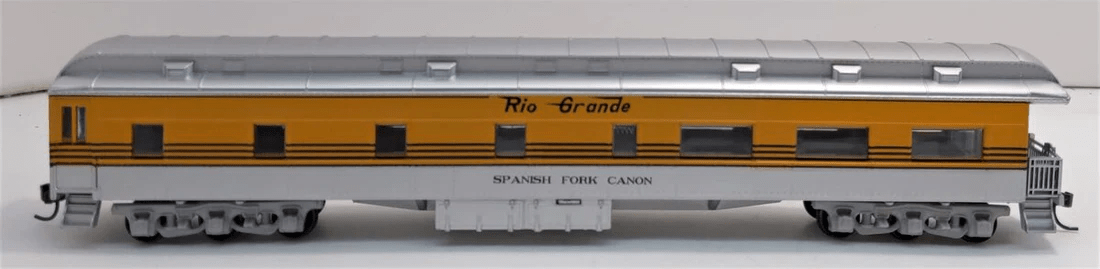 Carro de passageiros Athearn 7846 HO D&GRW Spanish Fork Canon Observation