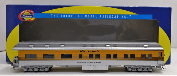 Carro de passageiros Athearn 7846 HO D&GRW Spanish Fork Canon Observation