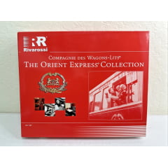 Conjunto CARRO DE PASSAGEIROS RIVAROSSI HO - COLEÇÃO ORIENT EXPRESS - HR4031 (Semi novo)