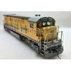 HO BROADWAY LIMITED 5050 LOCOMOTIVA  SEMI NOVA GE C30-7 UNION PACIFIC UP # 2477 DCC & SOM - SEM CAIXA