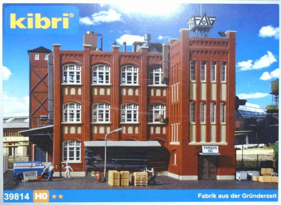 Kibri 39814 (9814) Medidor H0 - fábrica da era Guilhermina