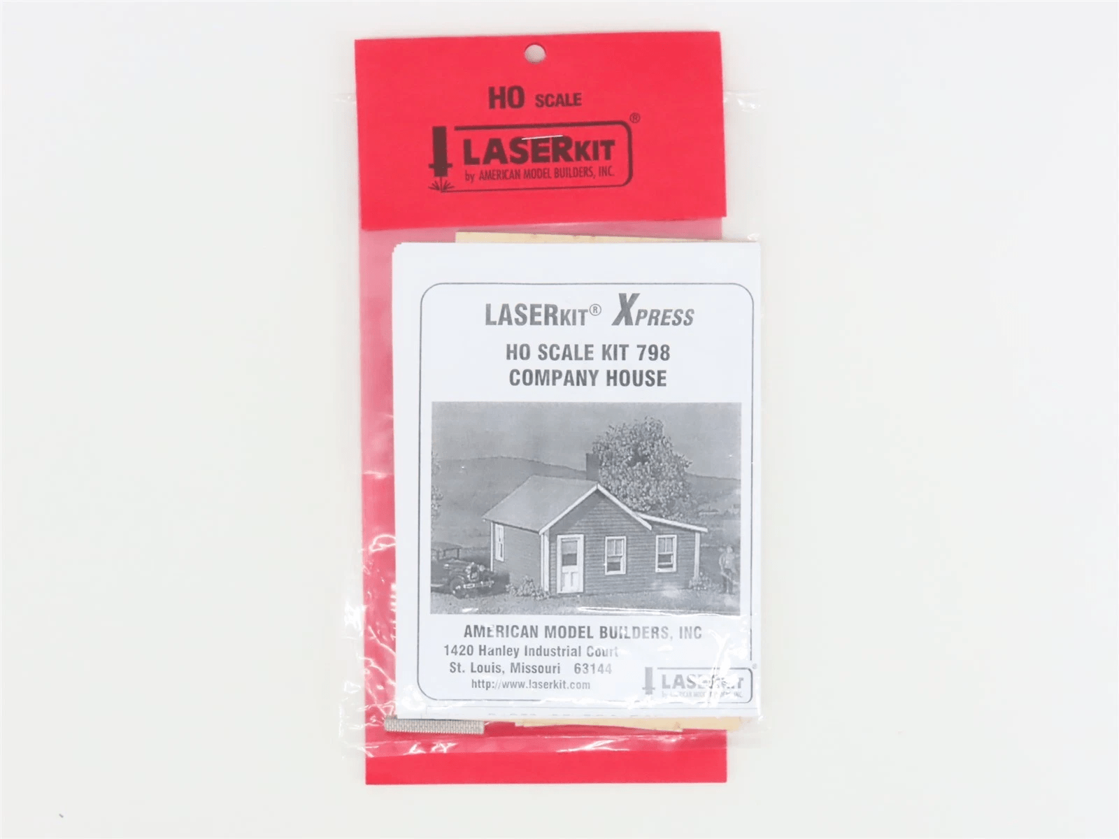 LaserKit Xpress #798 Company House American Model Builders escala HO