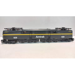 Locomotiva Broadway limitada HO GG1 elétrica Amtrak AMTK #913/Balck DCC/SND LED #929 com som