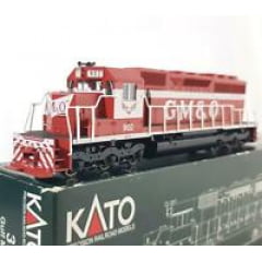 Locomotiva SD40 Gulf Mobile & Ohio #902 - Kato 37-6334 