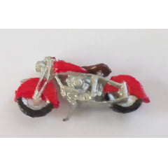 Motocicleta anos 40 Vermelha Nº 0012/1 - HO Motocicleta anos 40 Vermelha Nº 0012/1 - HO