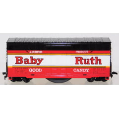 TYCO 902-1 Vagão Box Baby Ruth Candy - Com Som de Chug Chug HO (ANOS 70) TYCO 902-1 Vagão Box Baby Ruth Candy - Com Som de Chug Chug HO (ANOS 70)