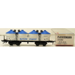 Vagão Tanque de Cimento DB - Fleischmann 5480
