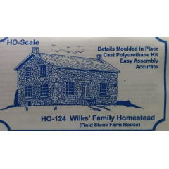 Sylvan Scale Models - Wilks Family Hoimestead kit 124 (CASA DE PEDRA)