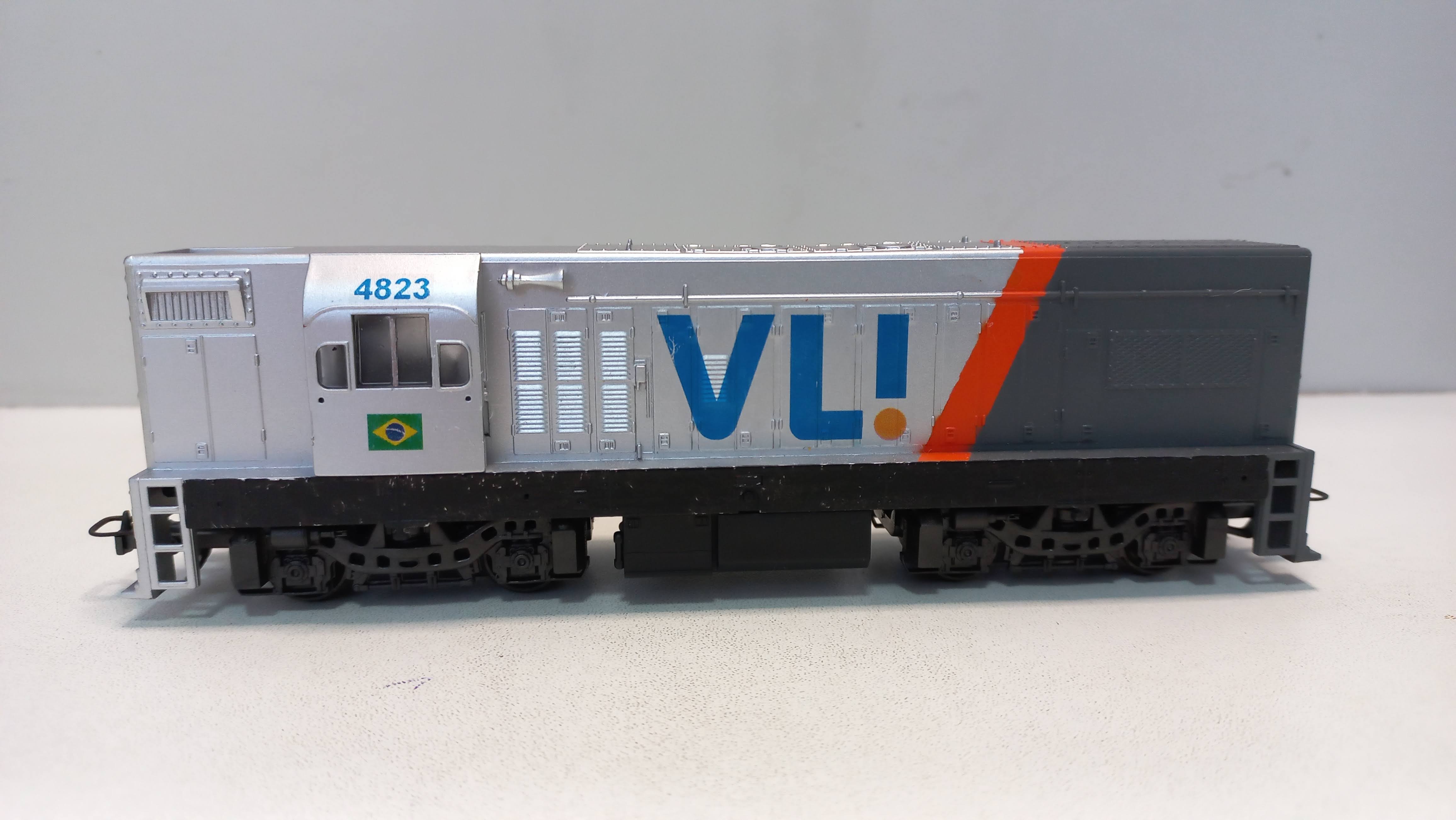 Frateschi - Locomotiva G12 VLi #4823 - Personalizada  (Nova)