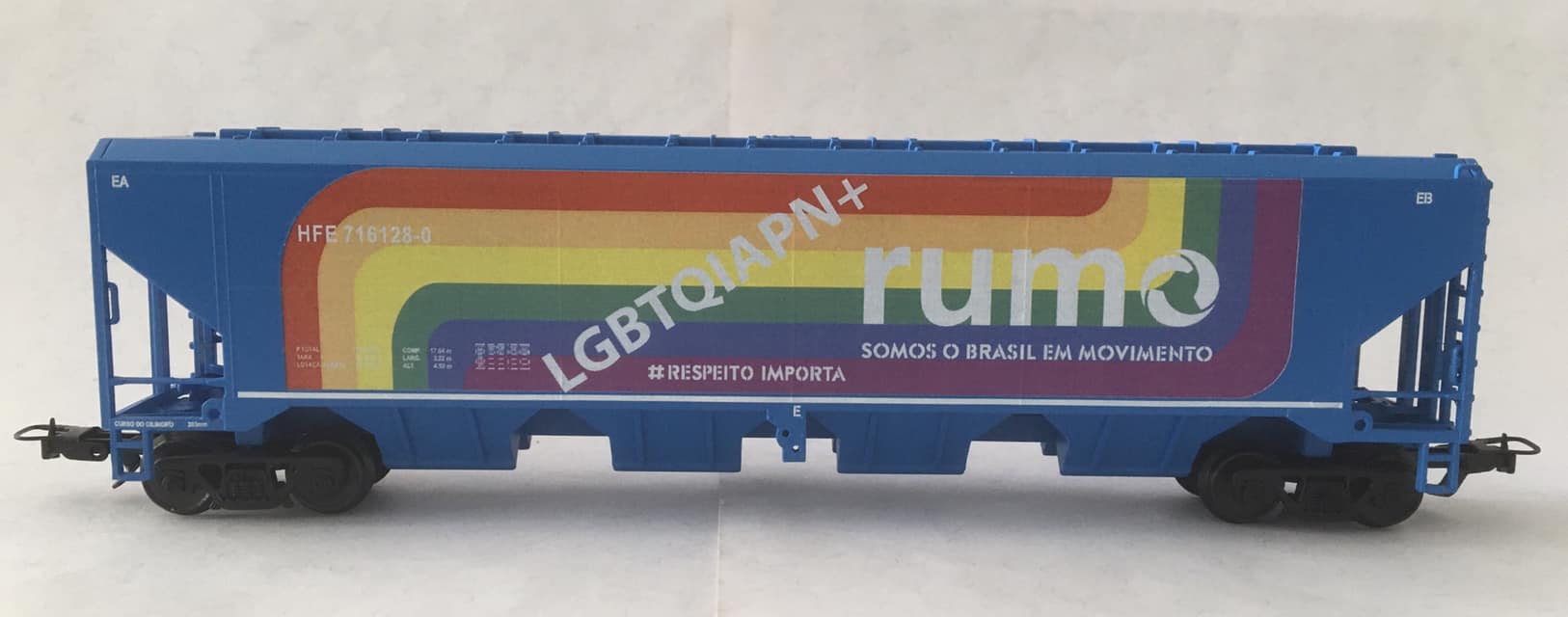 Vagão Hopper HFE Rumo Logística - LGBTQIAPN+ Edição 2023